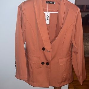 Lightweight pink blazer